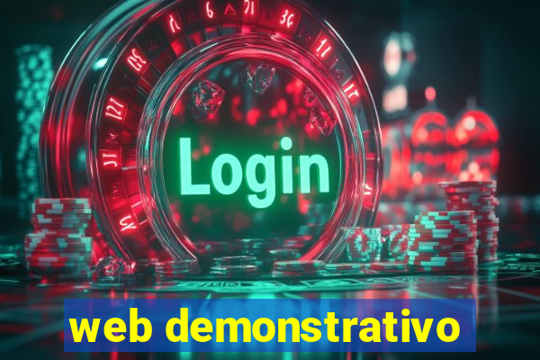 web demonstrativo